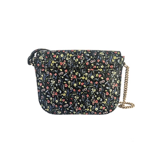 Escada Floral Print Leather Bag - Picture 3 of 5
